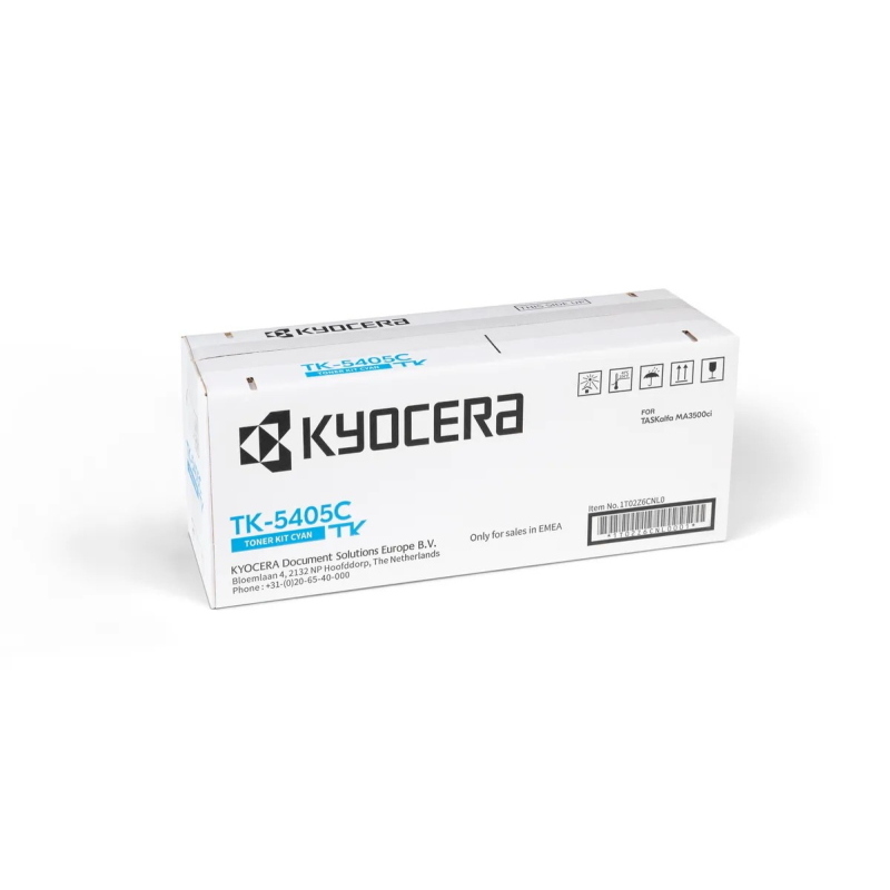 Kyocera tk-5405c cartuccia toner 1 pz originale ciano
