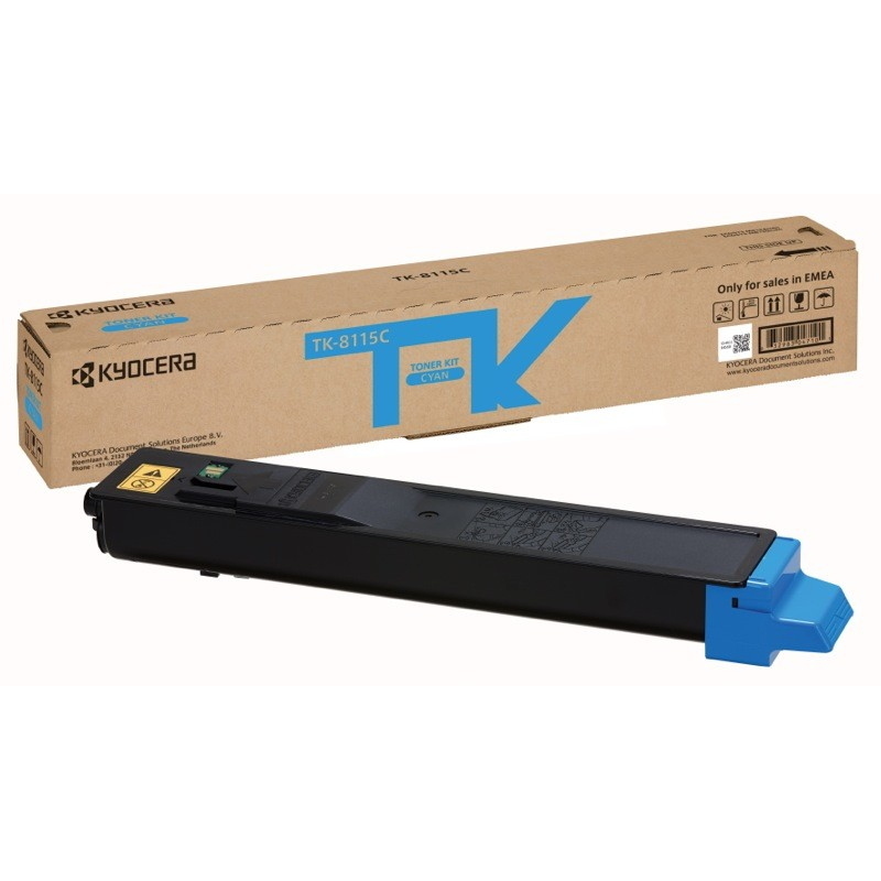 Kyocera tk-8115c cartuccia toner 1 pz originale ciano