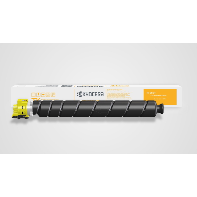 Kyocera tk-8615y cartuccia toner 1 pz originale giallo