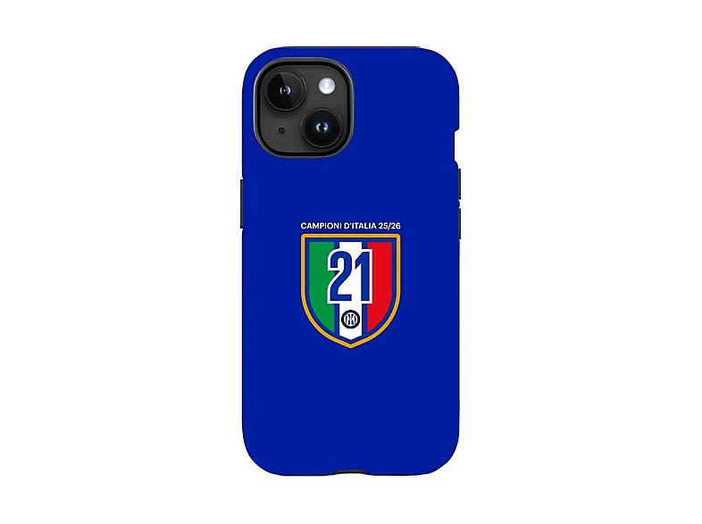 LA CASA DE LAS CARCASAS COVER UFFICIALE INTER PER IPHONE 14 per Apple iPhone 14, Blu