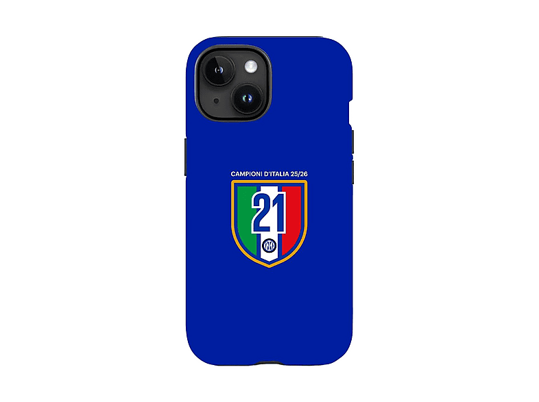 LA CASA DE LAS CARCASAS COVER UFFICIALE INTER PER IPHONE 15 per Apple iPhone 15, Blue