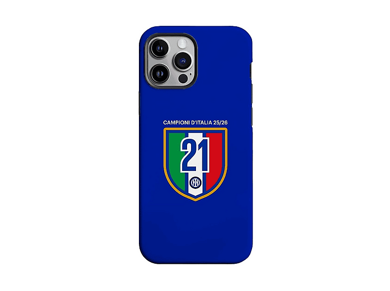 LA CASA DE LAS CARCASAS COVER UFFICIALE INTER PER IPHONE 16 PRO per Apple iPhone Pro, Blu