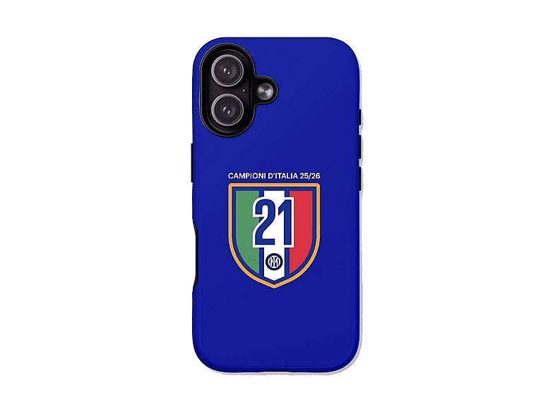 LA CASA DE LAS CARCASAS COVER UFFICIALE INTER PER IPHONE 17 per Apple iPhone 17, Blu