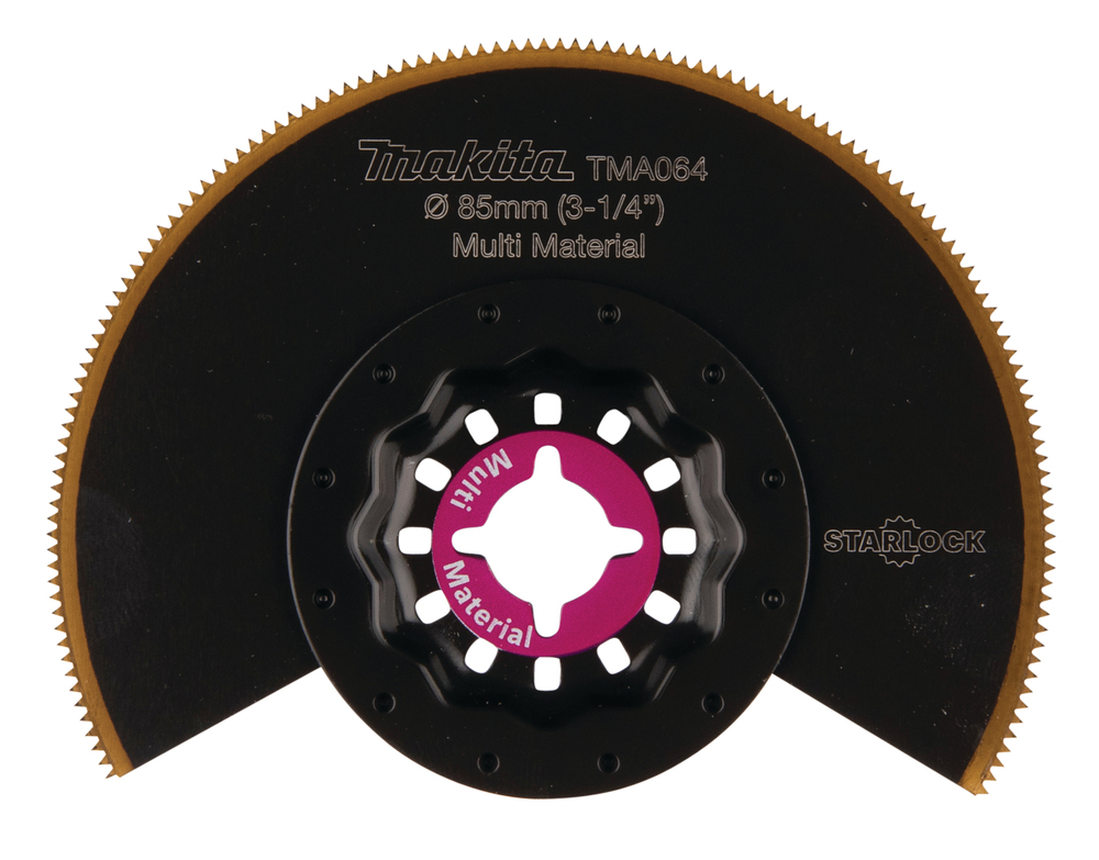 Lama A Segmenti Makita Bim, 85 Mm, Tma064 Starlock - 85 Mm - Bim-tin - Piatta - Tma064 - Universale