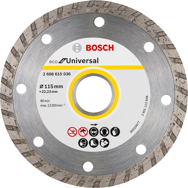 Lama Diamantata Eco Turbo Construction 115mm - B 2608615036