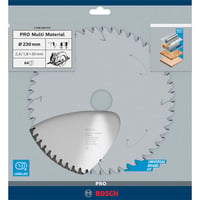 Lama per sega circolare PRO Multi Material, Ø 230mm, 64 denti