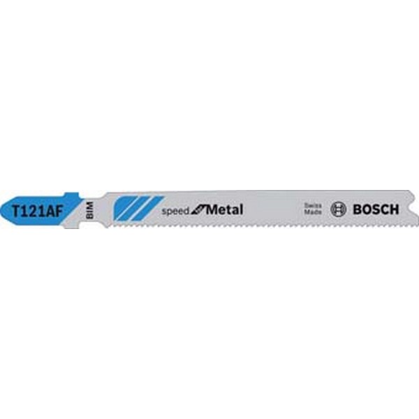 Lama Per Seghetto Alternativo Per Metallo Taglio Dritto, N. Bosch T 121 Af Sega Lama Di Qualità Bim Lunghezza Totale 92 Millimetri N. Di Denti: 1,2 Millimetri