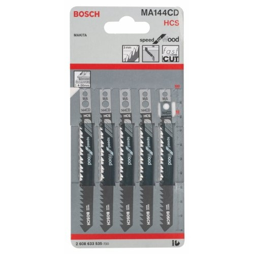 Lama Per Seghetto Bosch Ma 144 Cd 100 Mm 5 Pezzi Lama Per Seghetto Bosch Ma 144 Cd 100 Mm 5 Pezzi