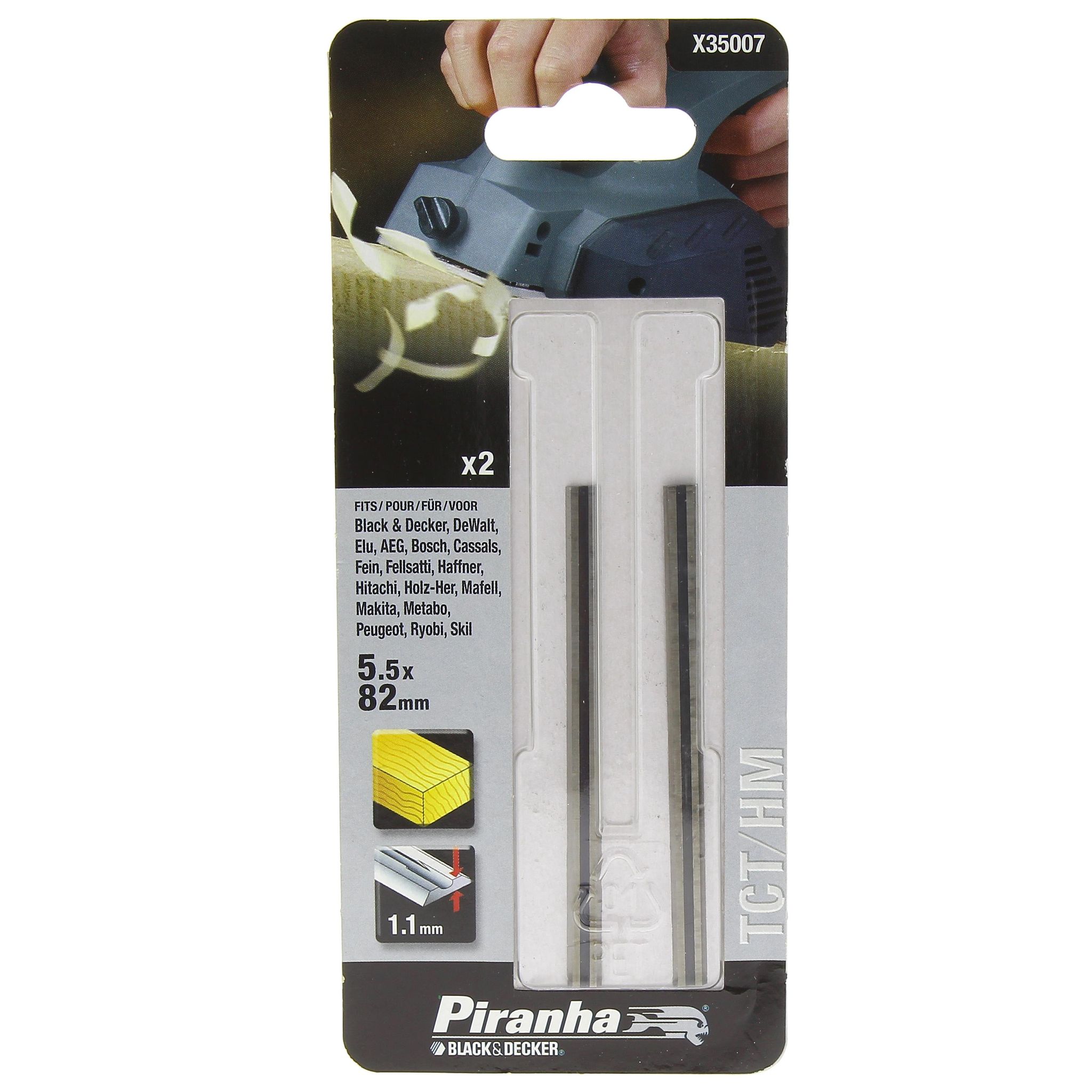 Lame Per Pialla 82mm Per 2 Tct/hm Per Pialla Bosch