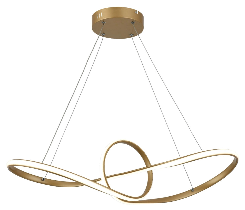 Lampada a sospensione Arlena Reality oro LED 45W 4000K Lampada a sospensione Arlena Reality oro LED 45W 4000K