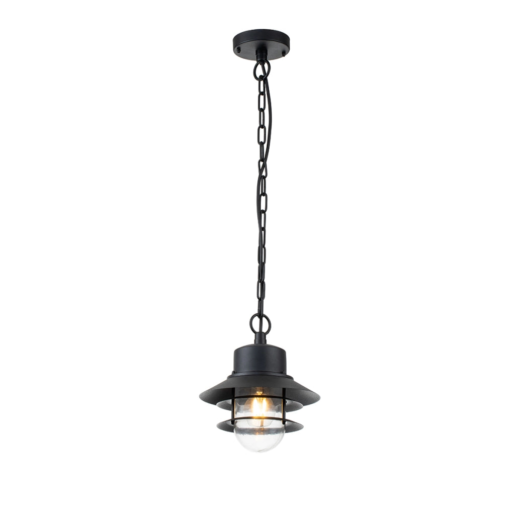 Lampada a sospensione esterna industriale E27 60W Copenhagen""