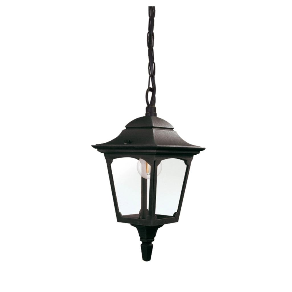 Lampada a sospensione esterna retro Elstead Chapel Mini E27 Lampada a sospensione esterna retro Elstead Chapel Mini E27
