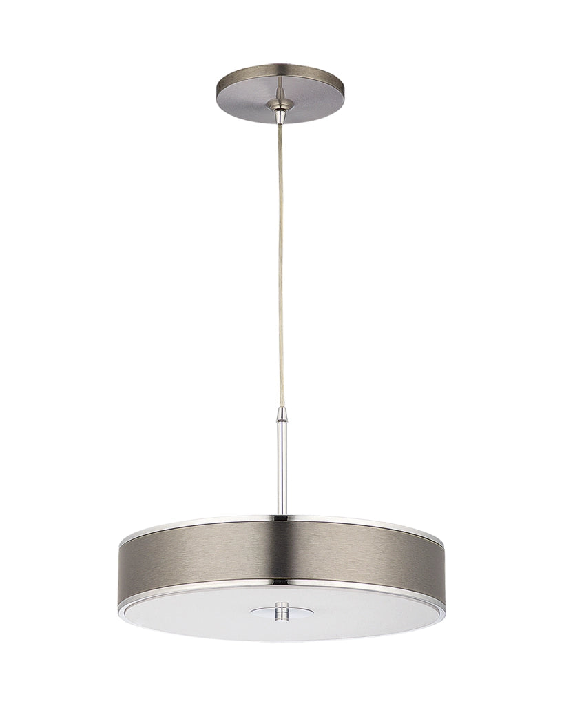 Lampada a sospensione Jazz Jupiter argento Ø40 3xE14 Lampada a sospensione Jazz Jupiter argento Ø40 3xE14