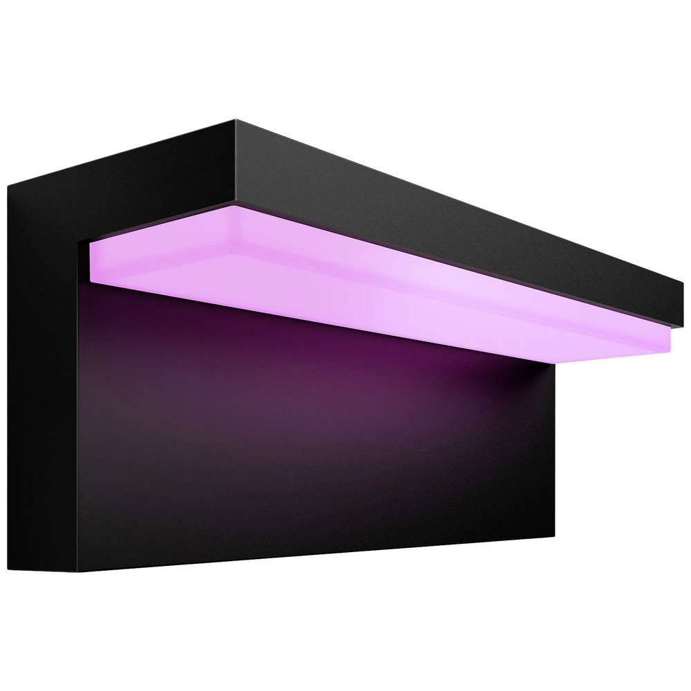 Lampada Da Parete Led Philips Hue Nyro Da Esterno 13,5w Nero - 1745630p7 Lampada Da Parete Led Philips Hue Nyro Da Esterno 13,5w Nero - 1745630p7