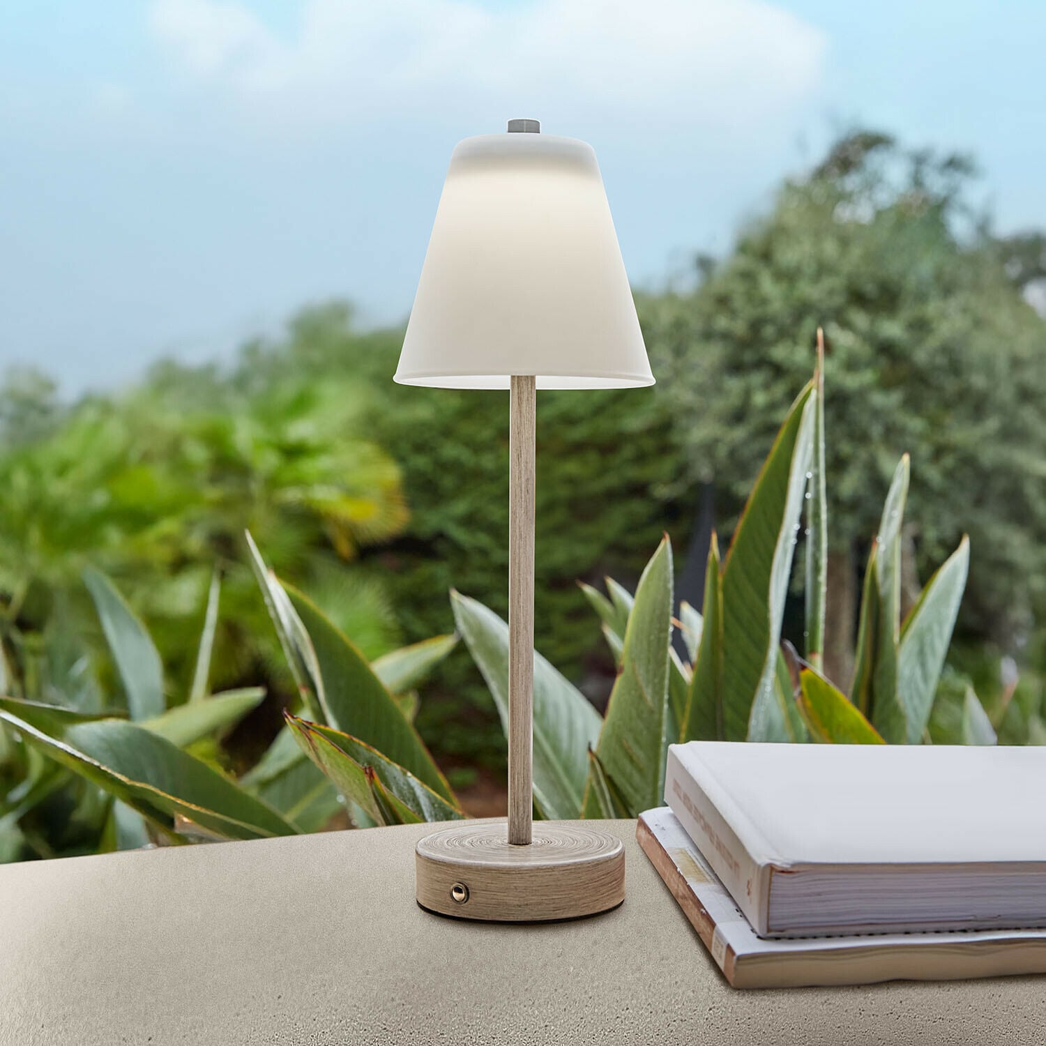 Lampada da tavolo ricaricabile Melari
