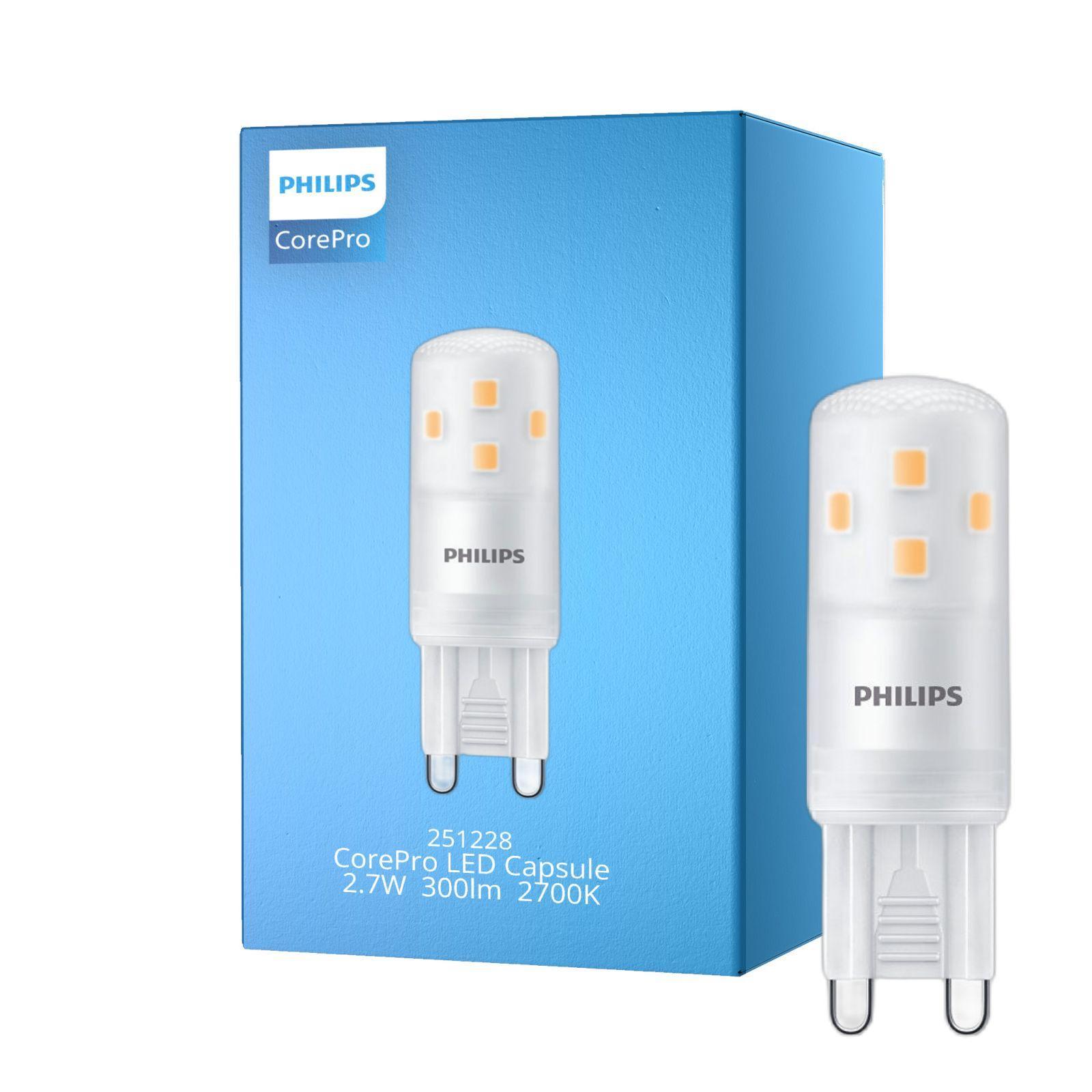 Lampadina Led Attacco G9 2.7w 2700k Philips - Coreg925827dg3 Lampadina Led Attacco G9 2.7w 2700k Philips - Coreg925827dg3