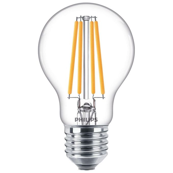 Lampadina Led Philips Goccia Vetro Filamento, 4000k