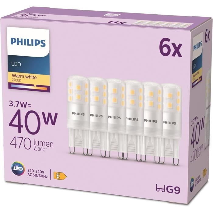 Lampadina Philips Led Capsule 3.7w G9 2700k