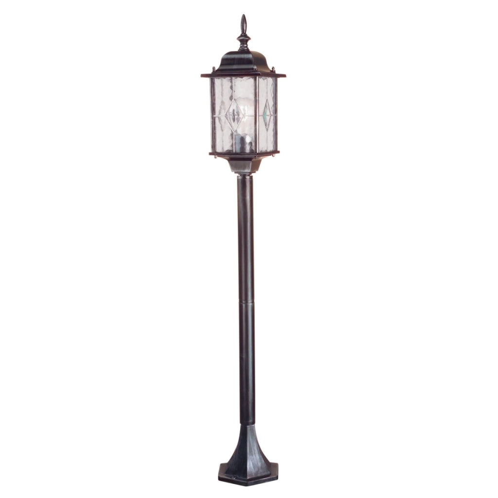 Lampione da esterno nero Wexford Elstead E27 60W IP44 Lampione da esterno nero Wexford Elstead E27 60W IP44
