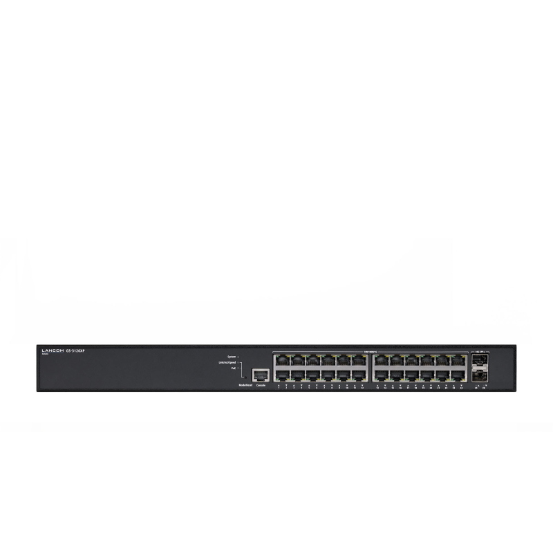 Lancom gs-3126xp gestito l3 gigabit ethernet (10/100/1000) supporto power over ethernet (poe) 1u nero