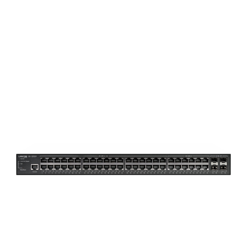 Lancom gs-3252p gestito l3 gigabit ethernet (10/100/1000) supporto power over ethernet (poe) 1u nero