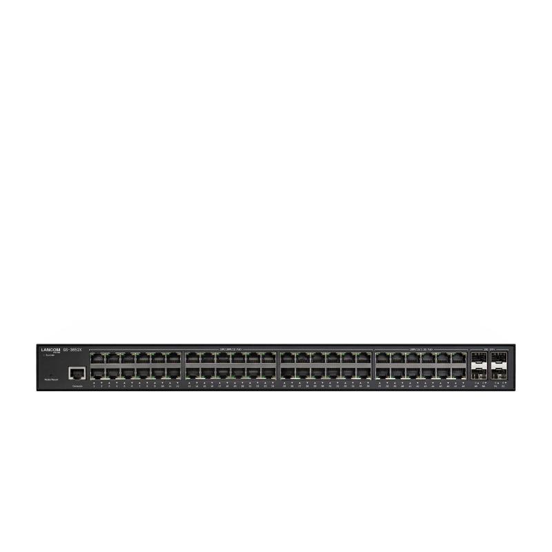 Lancom gs-3652x gestito l3 2.5g ethernet (100/1000/2500) 1u nero Lancom gs-3652x gestito l3 2.5g ethernet (100/1000/2500) 1u nero
