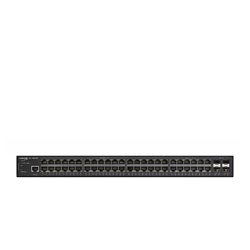 Lancom gs-3652xp gestito l3 2.5g ethernet (100/1000/2500) supporto power over ethernet (poe) 1u nero