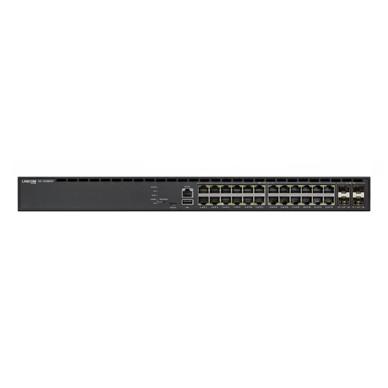 Lancom gs-4530xup gestito l3 2.5g ethernet (100/1000/2500) supporto power over ethernet (poe) 1u nero