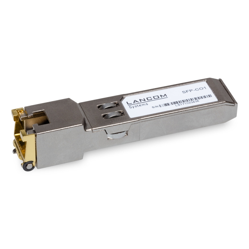 Lancom sfp-co1 (bulk 10) modulo del ricetrasmettitore di rete rame 1000 mbit/s Lancom sfp-co1 (bulk 10) modulo del ricetrasmettitore di rete rame 1000 mbit/s