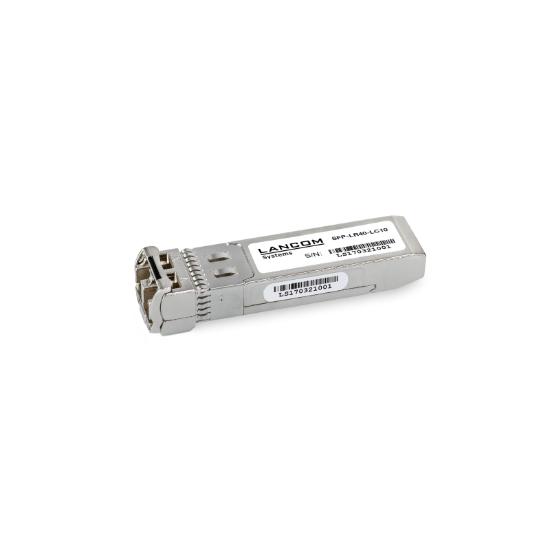 Lancom sfp-lr40-lc10 (bulk 10) modulo del ricetrasmettitore di rete fibra ottica 10000 mbit/s sfp+ 1550 nm