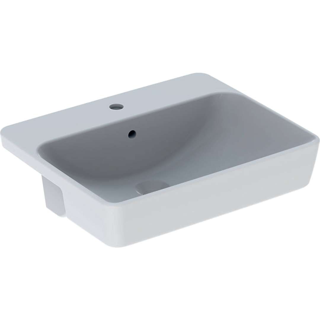 Lavabo Da Semincasso Ge Variform. Quadrato 55x45cm. Sig. St. M. L. Lavabo Da Semincasso Ge Variform. Quadrato 55x45cm. Sig. St. M. L.