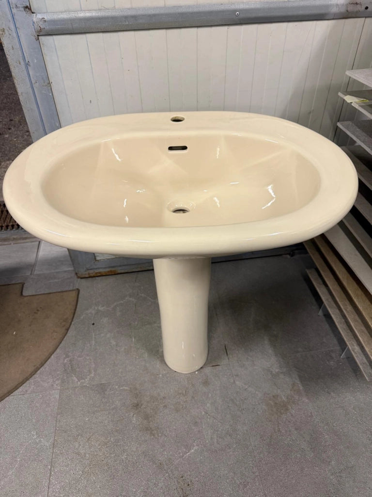 Lavabo+Colonna Linea Champagne - Geberit Lavabo+Colonna Linea Champagne - Geberit