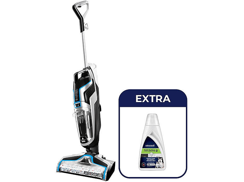 LAVAPAVIMENTI BISSELL Crosswave Pet Pro, Potenza 560 W, Titanio/Blu