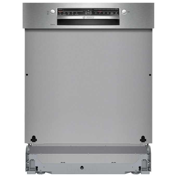 LAVASTOVIGLIE INCASSO Incasso built-in (BI) BOSCH SMI2HTS06E, Programmi 5, Dimensioni: L 59,8 cm, A 81,5 P 57,3 Rumorosità 46 dB(A), Consumo di acqua 9 l, Acciaio, Classe C