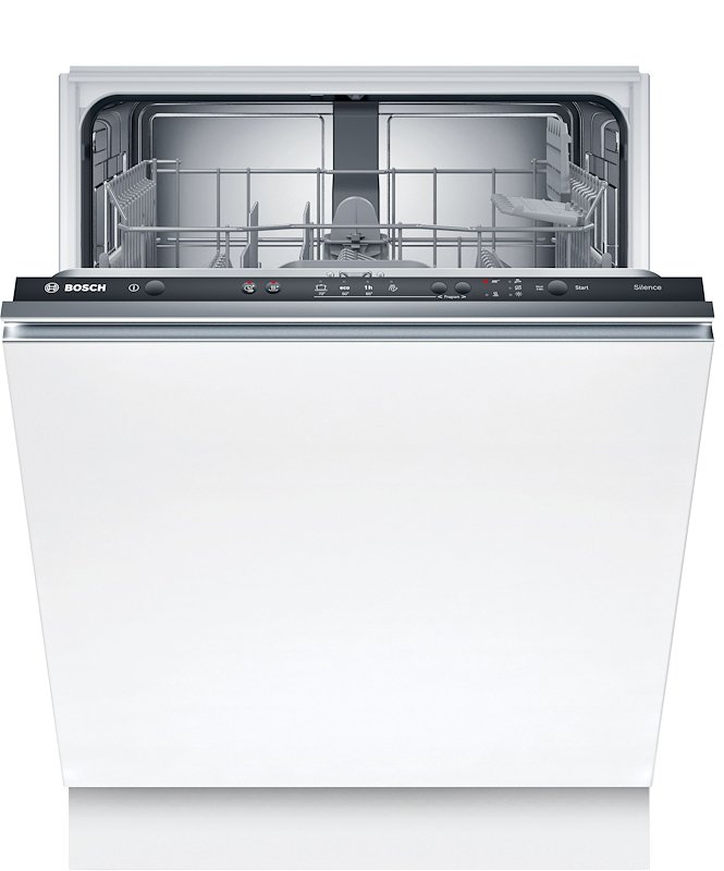 LAVASTOVIGLIE INCASSO Pannello frontale non in dotazione BOSCH SMV24AX04E, Programmi 4, Dimensioni: L 59,8 cm, A 81,5 P 55 Rumorosità 48 dB(A), Consumo di acqua 9,5 l, Classe E