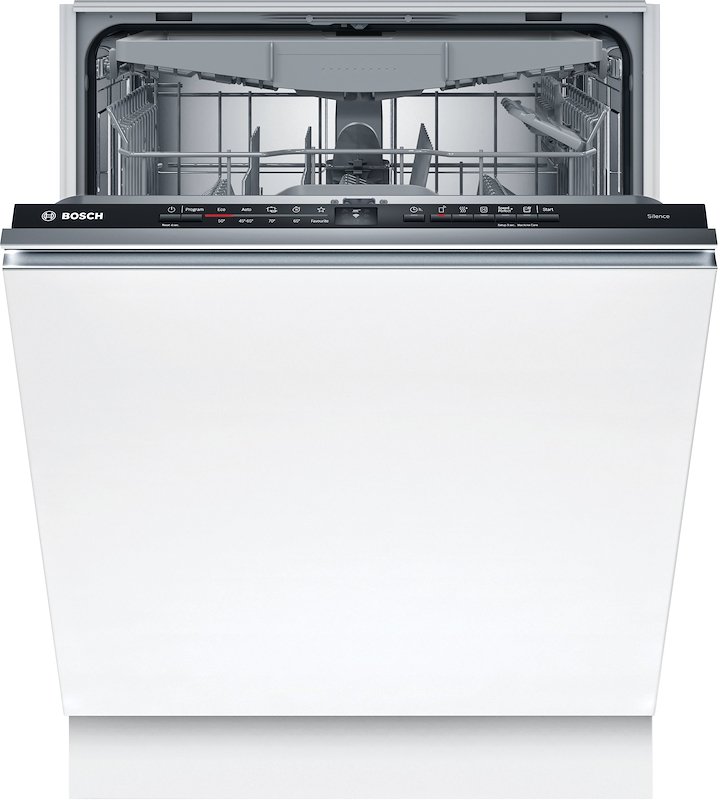LAVASTOVIGLIE INCASSO Pannello frontale non in dotazione BOSCH SMV2HVX02E, Programmi 5, Dimensioni: L 59,8 cm, A 81,5 P 55 Rumorosità 46 dB(A), Consumo di acqua 9 l, Classe D