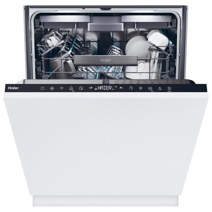 LAVASTOVIGLIE INCASSO Pannello frontale non in dotazione HAIER SXI 6B0S3FSBV, Programmi 10, Dimensioni: L 59,7 cm, A 89,6 P 55,5 Rumorosità 40 dB(A), Consumo di acqua 9,5 l, Bianco, Classe B