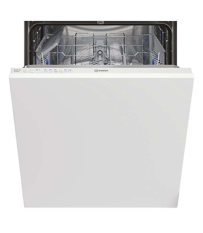 LAVASTOVIGLIE INCASSO Pannello frontale non in dotazione INDESIT IN2IE14CNP80, Programmi 5, Dimensioni: L 59,6 cm, A 82 P 55,5 Rumorosità 49 dB(A), Consumo di acqua 12 l, Classe E