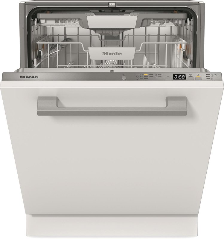 LAVASTOVIGLIE INCASSO Pannello frontale non in dotazione MIELE G 5853 SCVI, Programmi 5, Dimensioni: L 59,8 cm, A 80,5 P 55 Rumorosità 43 dB(A), Consumo di acqua 8,2 l, incasso totale, Classe