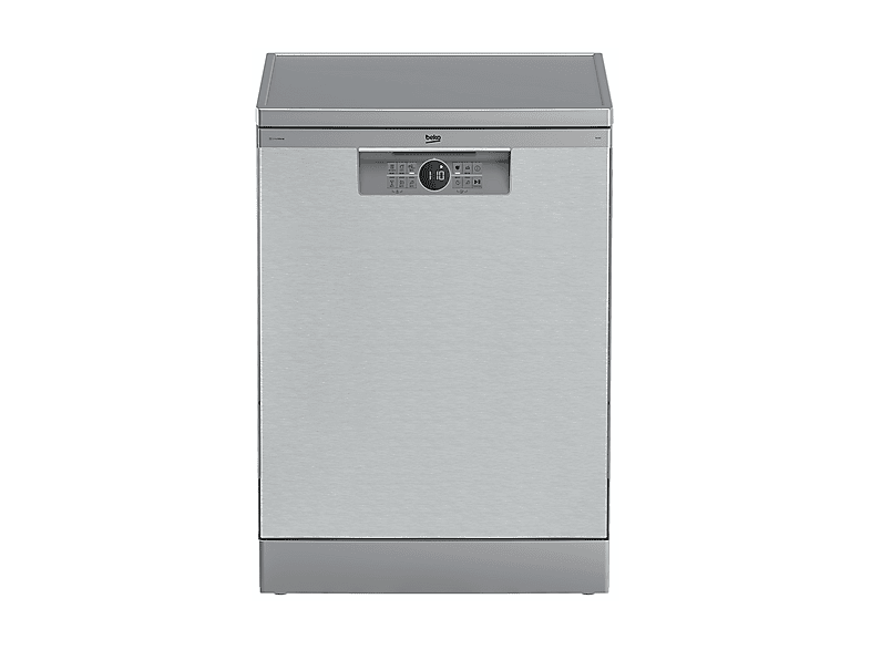 LAVASTOVIGLIE Libera installazione (FS) BEKO BDFN26441X, Programmi 6, Dimensioni: L 59,8 cm, A 85 P 60 Rumorosità 46 dB(A), Consumo di acqua 10,9 l, Inox, Classe C