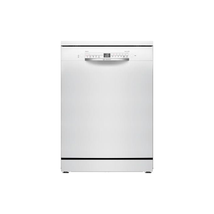 LAVASTOVIGLIE Libera installazione (FS) BOSCH SMS2HTW06E, Programmi 5, Dimensioni: L 60 cm, A 84,5 P Rumorosità 46 dB(A), Consumo di acqua 9 l, Bianco, Classe C