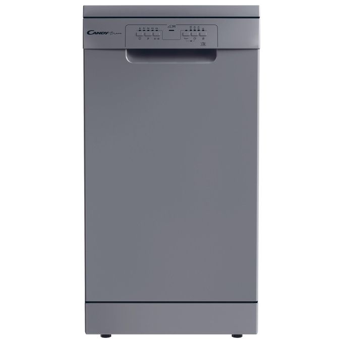 LAVASTOVIGLIE Libera installazione (FS) CANDY CDPH 2L1047S, Programmi 5, Dimensioni: L 45 cm, A 85 P 58 Rumorosità 47 dB(A), Consumo di acqua 9 l, Argento, Classe E