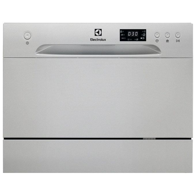 LAVASTOVIGLIE Libera installazione (FS) ELECTROLUX ESF2400OS, Programmi 6, Dimensioni: L 55 cm, A 44 P 50 Rumorosità 52 dB(A), Consumo di acqua 6,5 l, Silver, Classe F