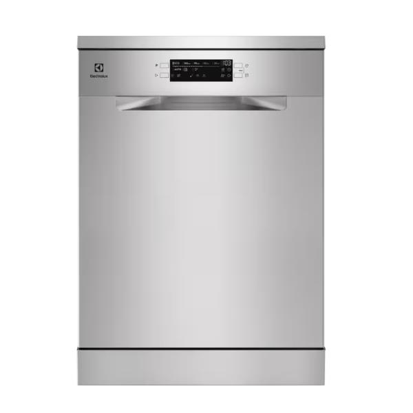 LAVASTOVIGLIE Libera installazione (FS) ELECTROLUX ESM48200SX, Programmi 8, Dimensioni: L 59,6 cm, A 84,5 P 63 Rumorosità 46 dB(A), Consumo di acqua 10,5 l, inox, Classe E