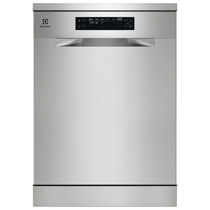 LAVASTOVIGLIE Libera installazione (FS) ELECTROLUX ESM48310SX, Programmi 8, Dimensioni: L 59,6 cm, A 84,5 P 63 Rumorosità 44 dB(A), Consumo di acqua 10,5 l, Inox, Classe D