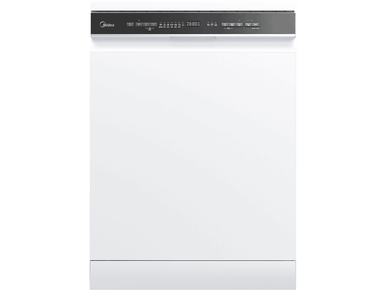 LAVASTOVIGLIE Libera installazione (FS) MIDEA MDWEF1433DW-WE, Programmi 9, Dimensioni: L 59,8 cm, A 84,5 P 55 Rumorosità 44 dB(A), Classe C