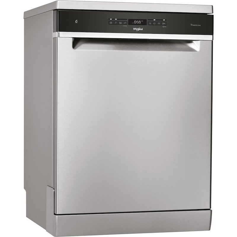 LAVASTOVIGLIE Libera installazione (FS) WHIRLPOOL WFO 3O41 PL X, Programmi 10, Dimensioni: L 60 cm, A 85 P 59 Rumorosità 41 dB(A), Consumo di acqua 9,5 l, INOX, Classe C