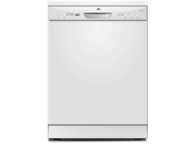 LAVASTOVIGLIE LIBERA INSTALLAZIONE OK ODW 6061 E FS W, dimensioni: L 59.8 cm x H 85 P cm, rumorosità 49 dB(A), programma Prewash, Quick 30' 40°C, Eco, Classe