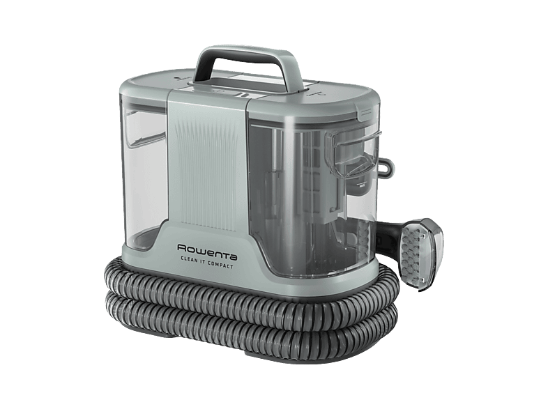 LAVATAPPETI ROWENTA Clean It IN3020, 400 w, Doppio serbatoio, Autopulizia, Per Tappeti e Tessuti, testine intercambiabili, Design compatto leggero