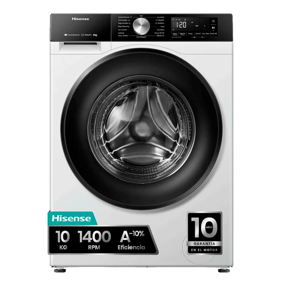 Lavatrice Hisense Wf3s1043bw1 10 Kg 1400 Rpm